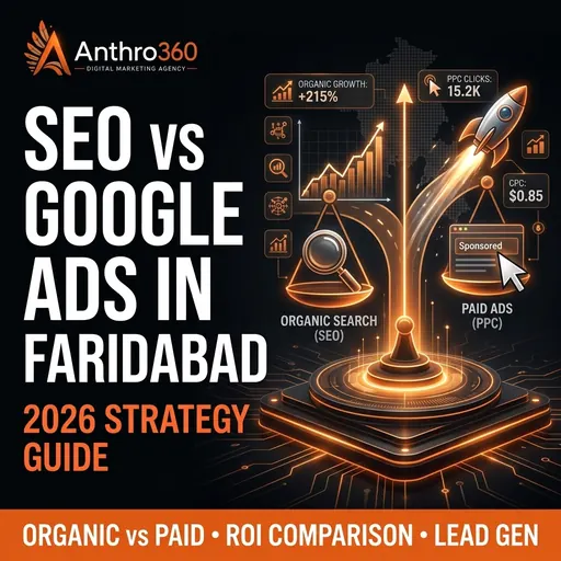 SEO vs Google Ads in Faridabad 2026 Strategy Guide