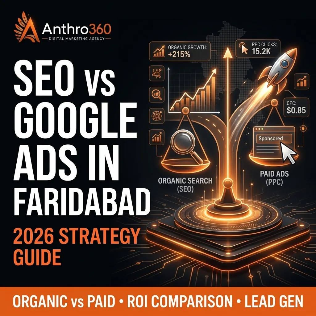 SEO vs Google Ads in Faridabad - Strategy Guide